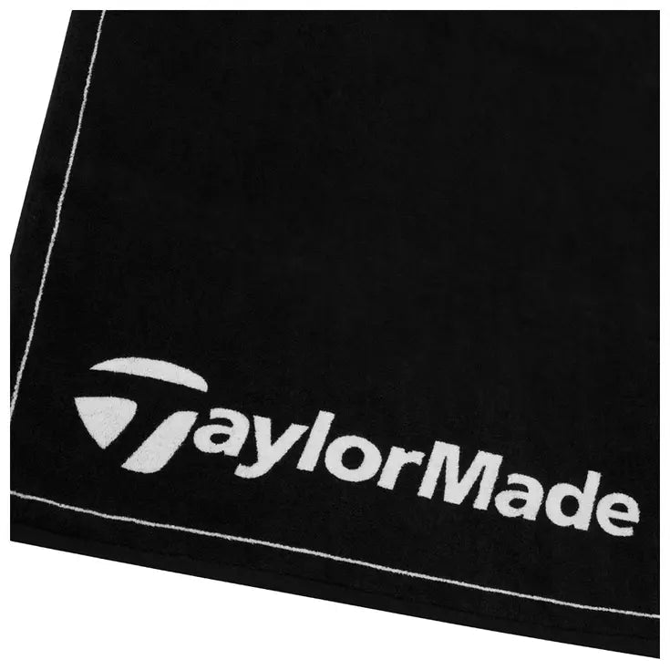 Serviette Taylormade Tour Towel Noir - Horslimits - balles de golf