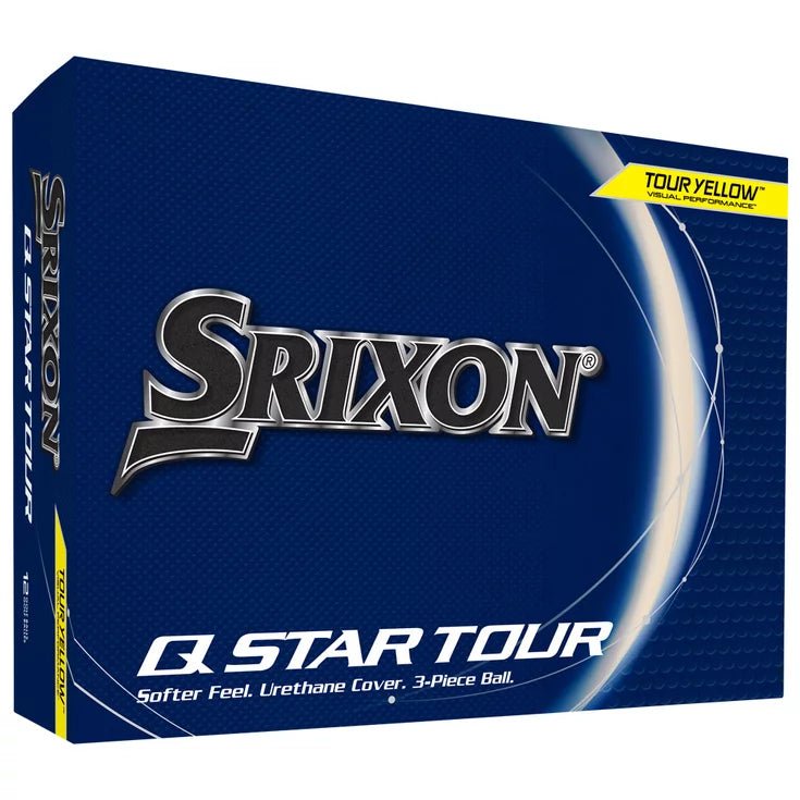 SRIXON | 12 Balles de golf Q-Star Tour 5 Jaune - Horslimits - balles de golf