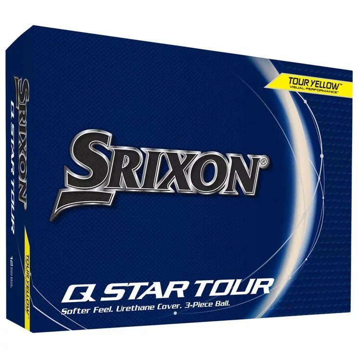 SRIXON | 12 Balles de golf Q - Star Tour 5 Jaune PT - Horslimits - balles de golf