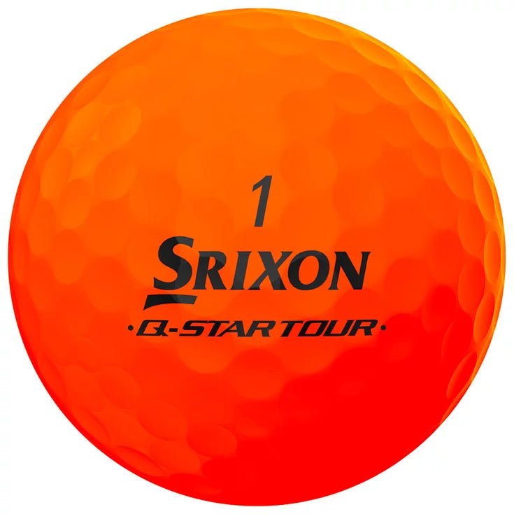 Srixon - Q-star Tour Divide x12 jaune et Orange - Horslimits - balles de golf