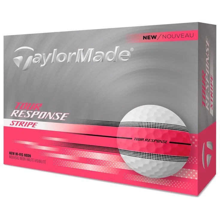 Taylormade Tour response Stripe Logotées - A partir de 5 Boîtes - Horslimits - balles de golf
