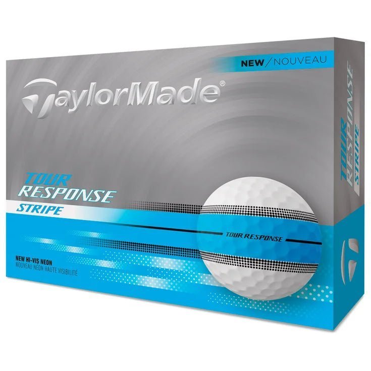 Taylormade Tour response Stripe Logotées - A partir de 5 Boîtes - Horslimits - balles de golf