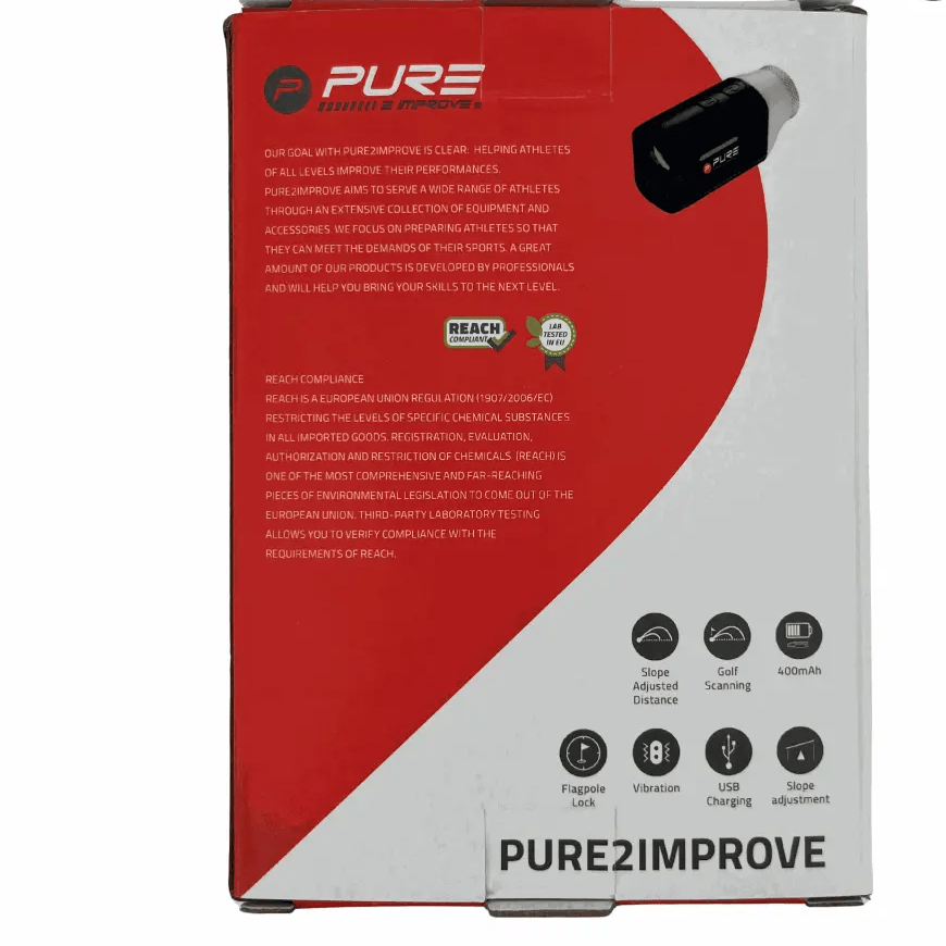 Télémètre Mini - Noir/Blanc - Pure 2 improve - Horslimits - balles de golf