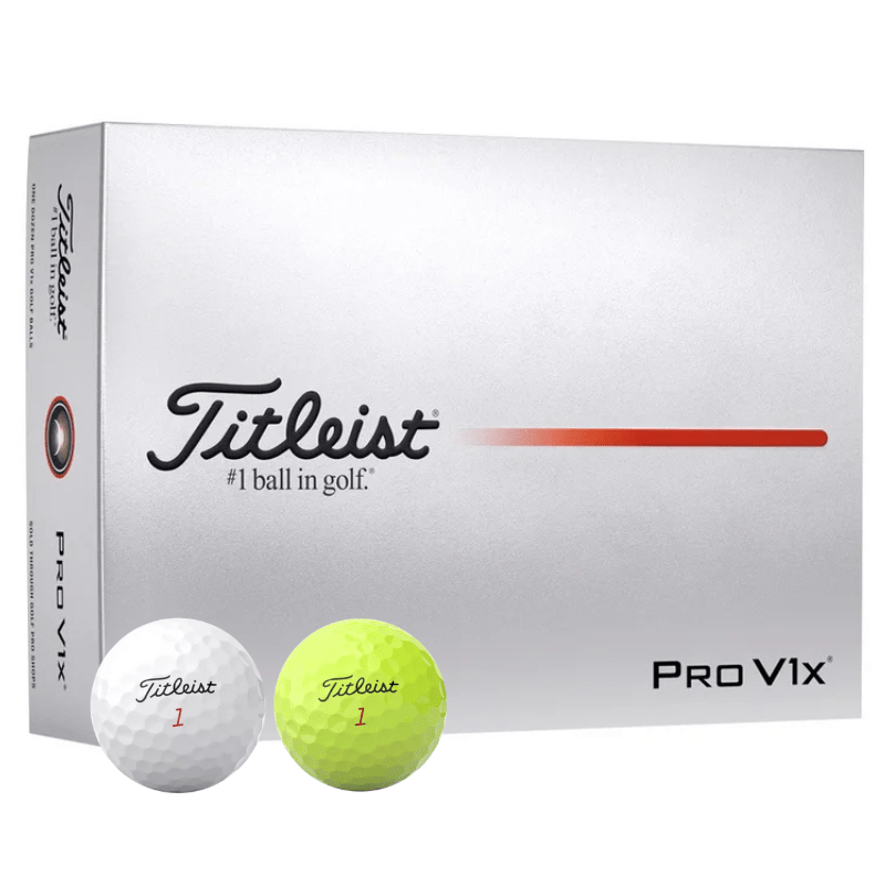 Titleist 12 Boites ProV1 X logotées - Horslimits - balles de golf