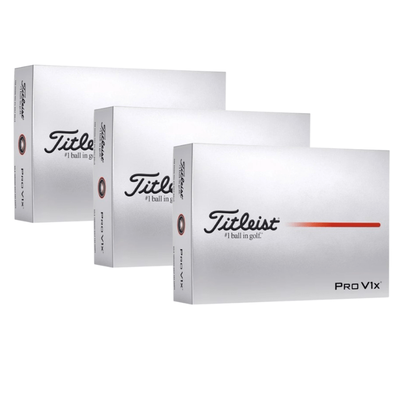 Titleist Pro V1 X - 3 boites Personnalisées - Horslimits - balles de golf