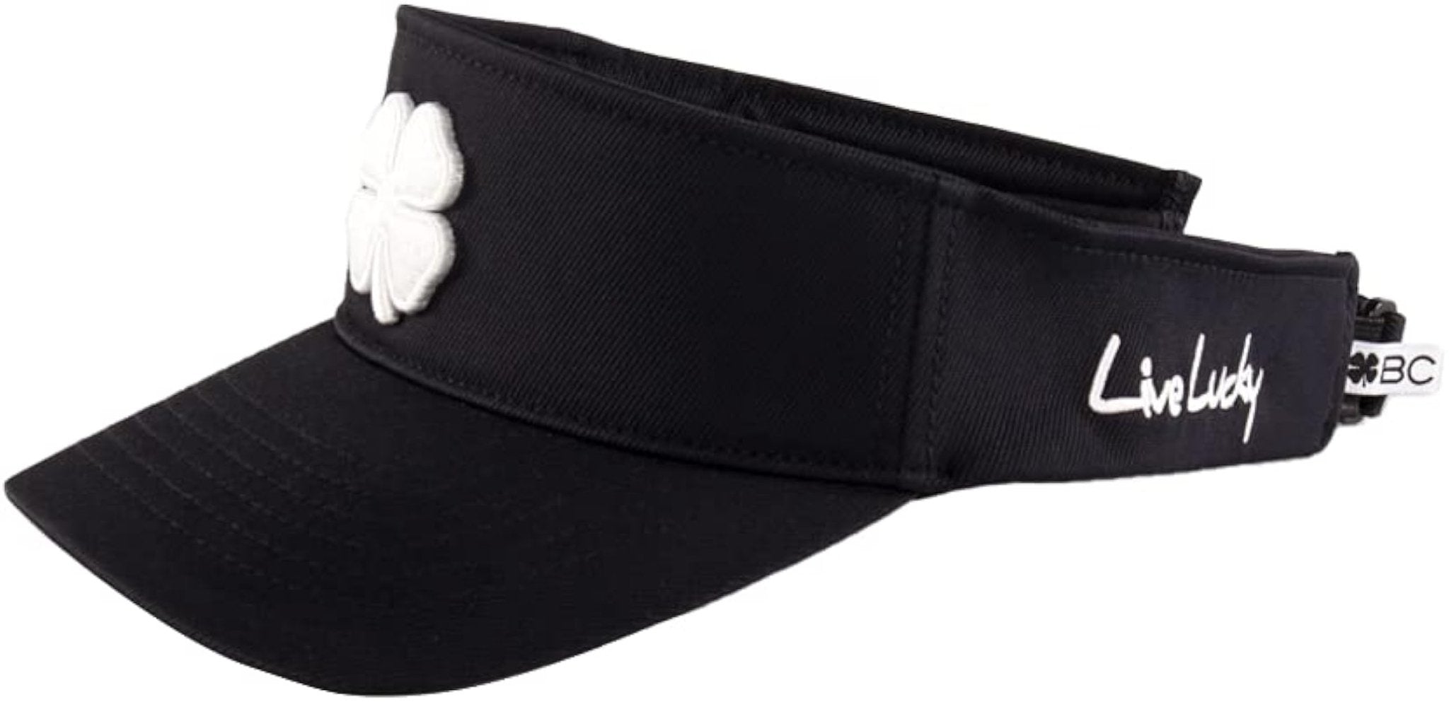 Visière Black Clover Noire - Horslimits - balles de golf