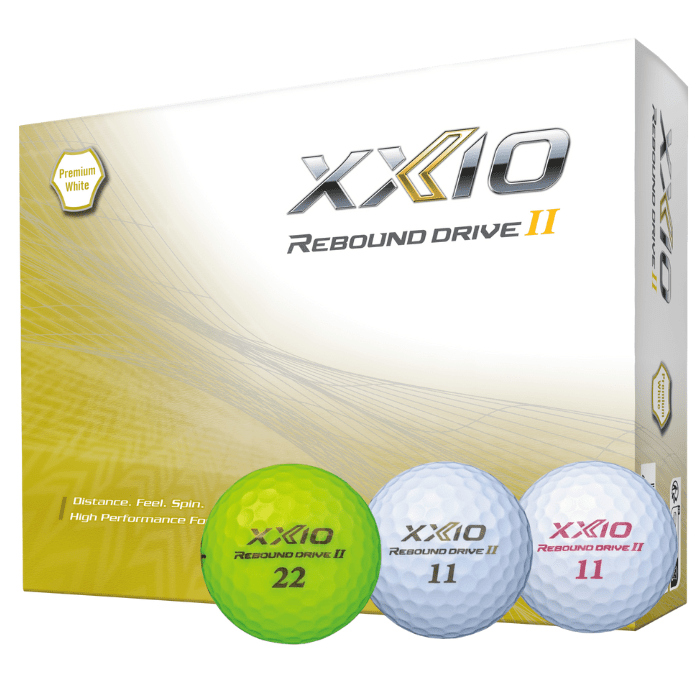 XXIO Rebound Drive Logotées - A partir de 6 boîtes - Horslimits - balles de golf