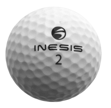 100 Balles de golf d'occasion Blanches - Mix Inesis Qualité AAA - Horslimits - balles de golf
