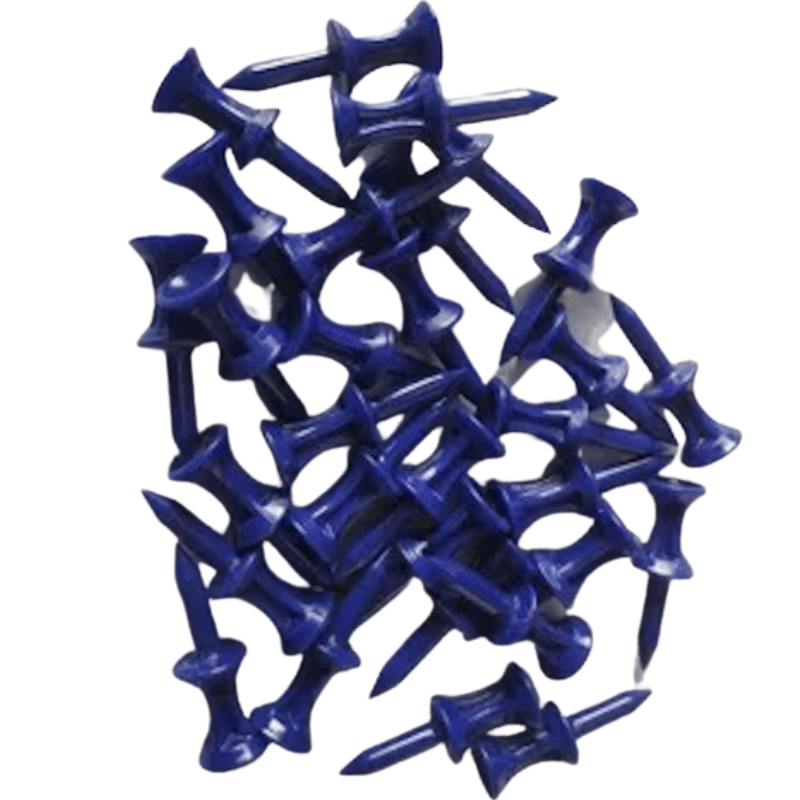 30 Tees étage Plastique Bleu 37 mm PURE 2 IMPROVE - Horslimits - balles de golf