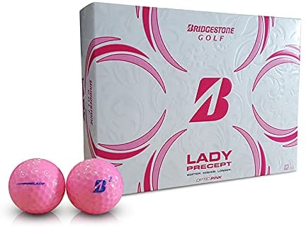 Balles de golf Bridgestone - Lady Precept x12 Rose - Horslimits - balles de golf