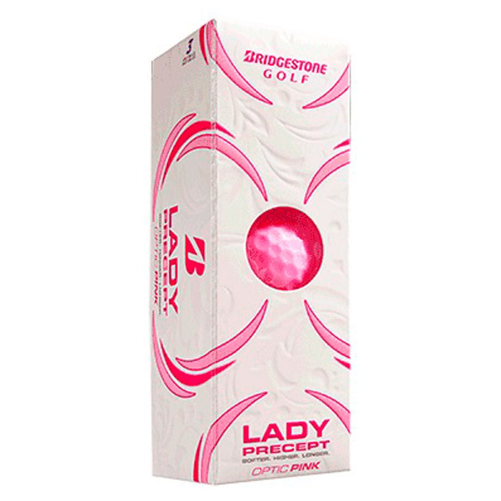 Balles de golf Bridgestone - Lady Precept x12 Rose - Horslimits - balles de golf