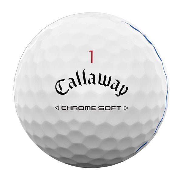 Balles de golf Callaway - Chrome Soft Triple track x12 Blanc - Horslimits - balles de golf