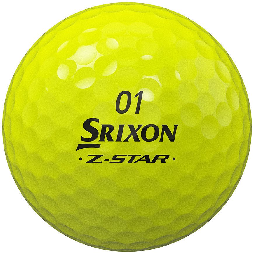Balles de golf Srixon - Z-Star Divide x12 Blanc et jaune - Horslimits - balles de golf