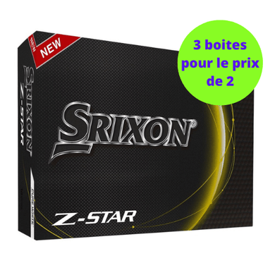 Balles de golf Srixon - Z-Star x12 Blanches - Horslimits - balles de golf