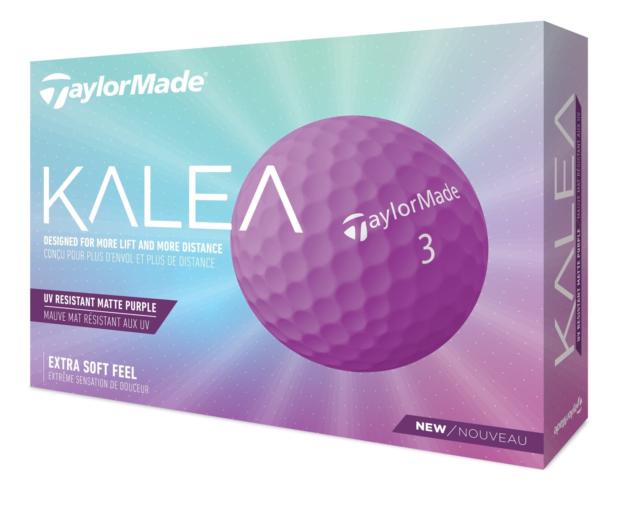 Balles de golf Taylormade - Kalea Matte x12 Violette - Horslimits - balles de golf