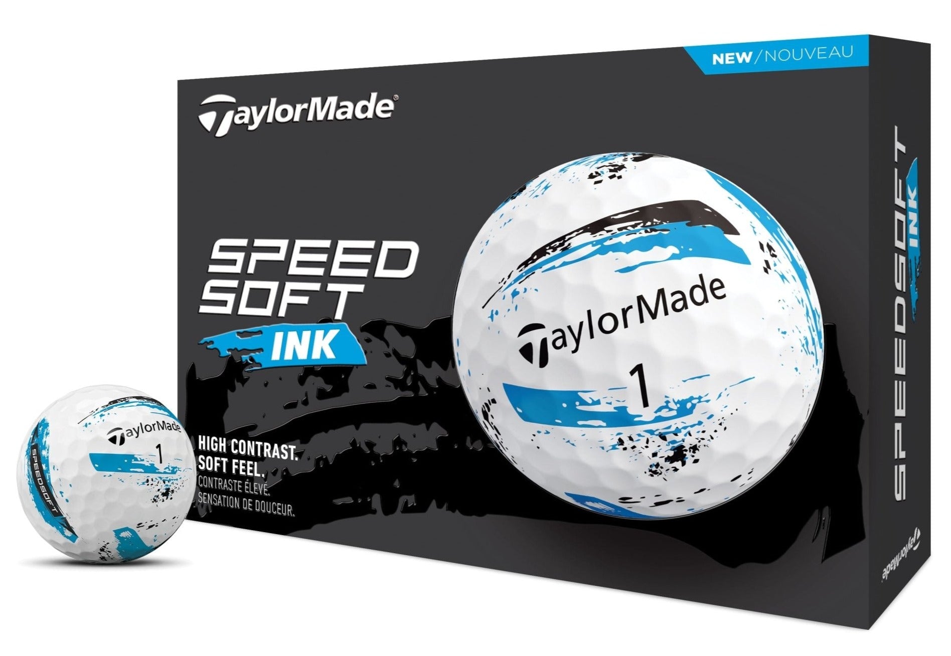 Balles de golf Taylormade - Speed soft Ink x12 Bleu - Horslimits - balles de golf