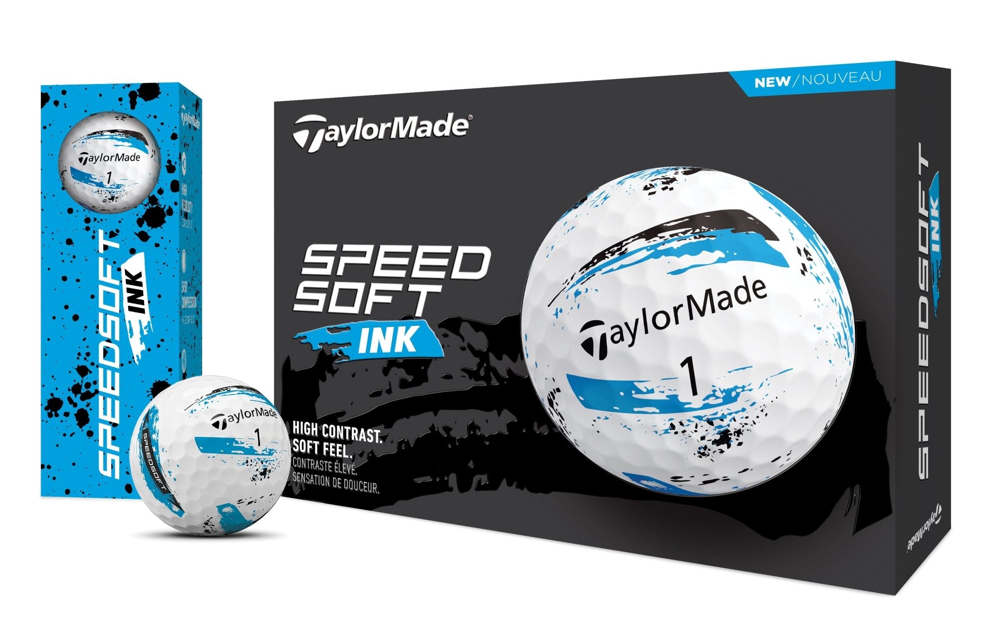 Balles de golf Taylormade - Speed soft Ink x12 Bleu - Horslimits - balles de golf