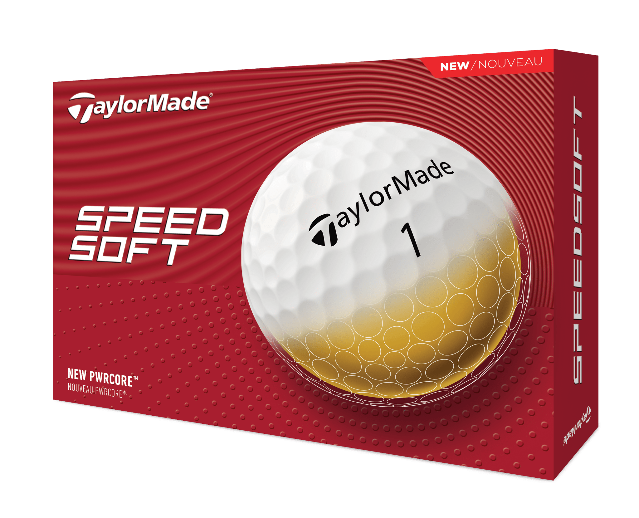 Balles de golf Taylormade - Speed soft x12 Blanc - Horslimits - balles de golf