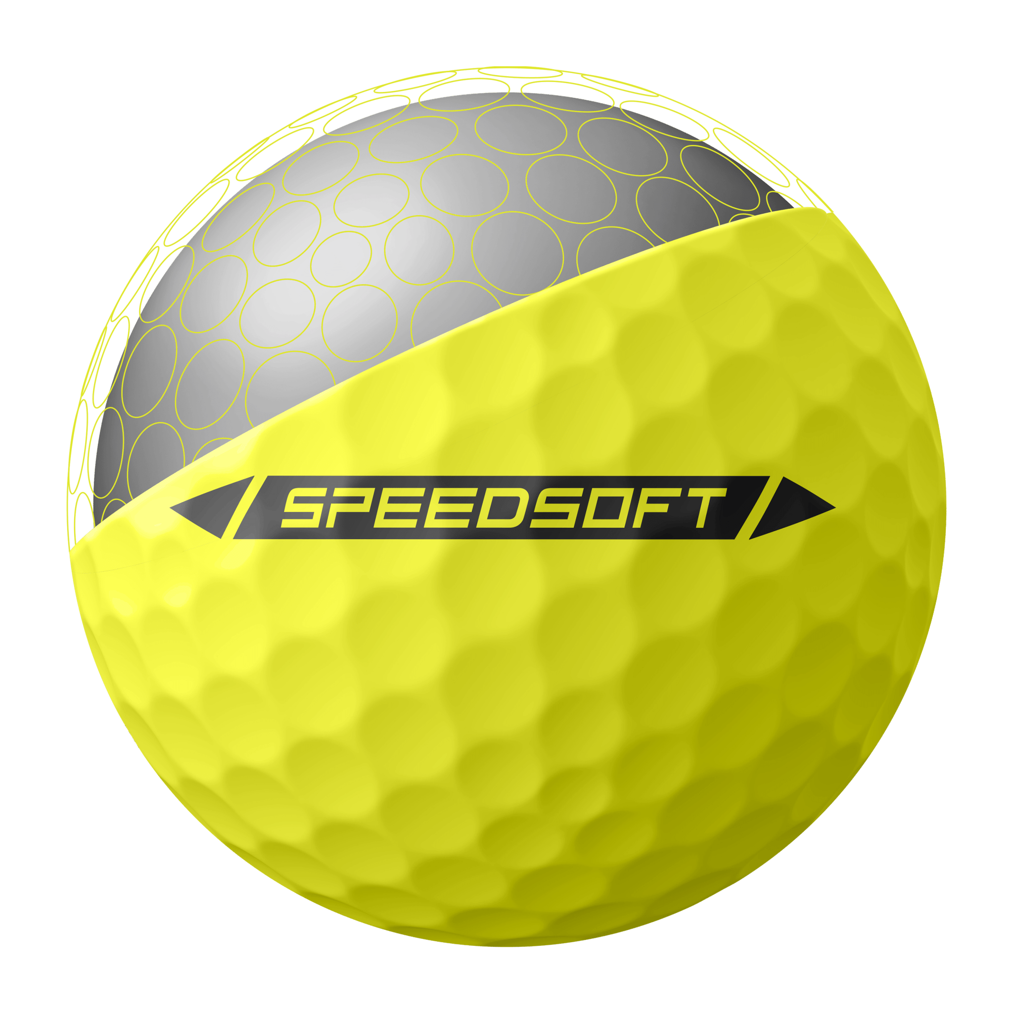 Balles de golf Taylormade - Speed soft x12 jaune - Horslimits - balles de golf
