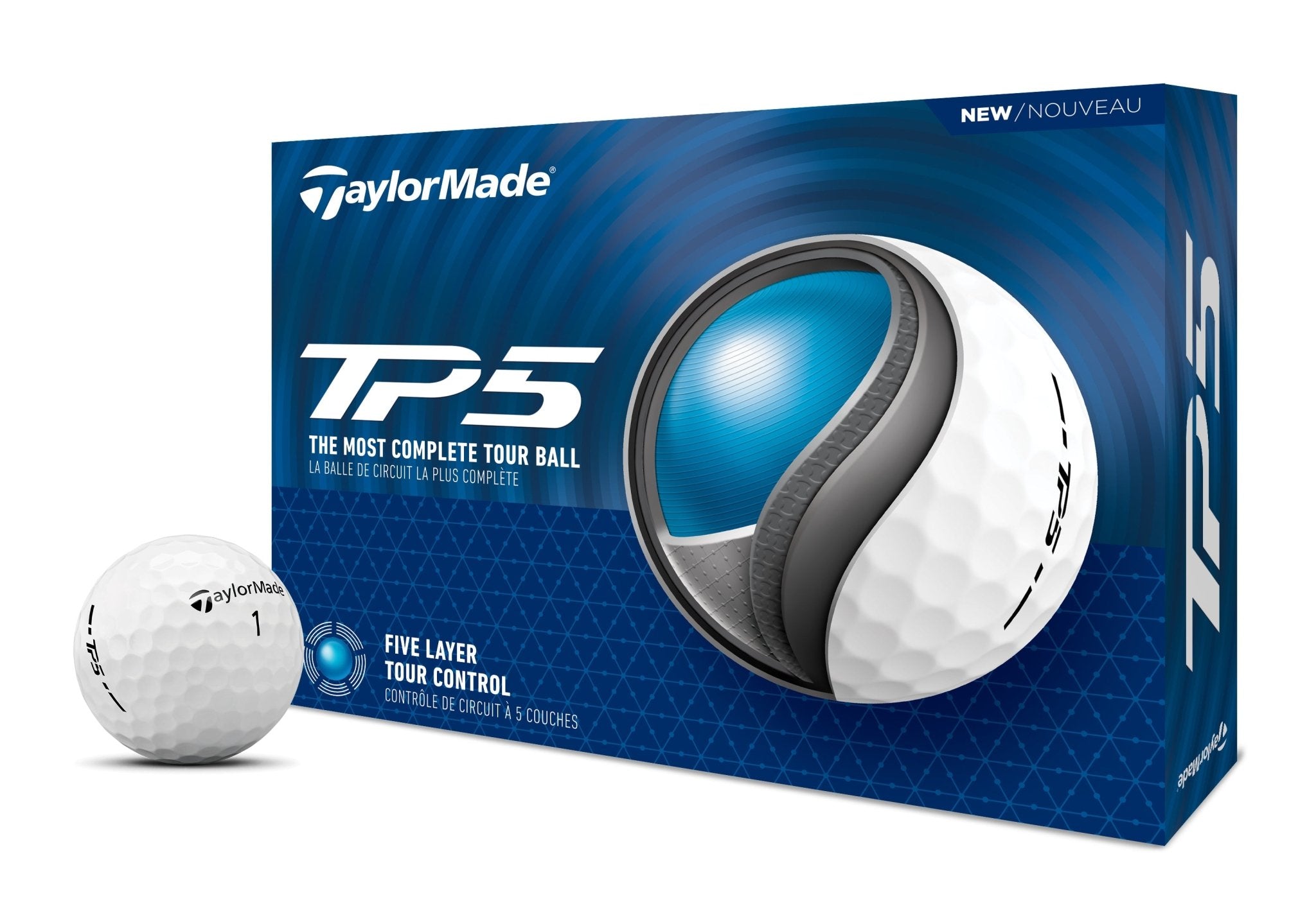 Balles de golf Taylormade - TP5 x12 Blanc - Horslimits - balles de golf