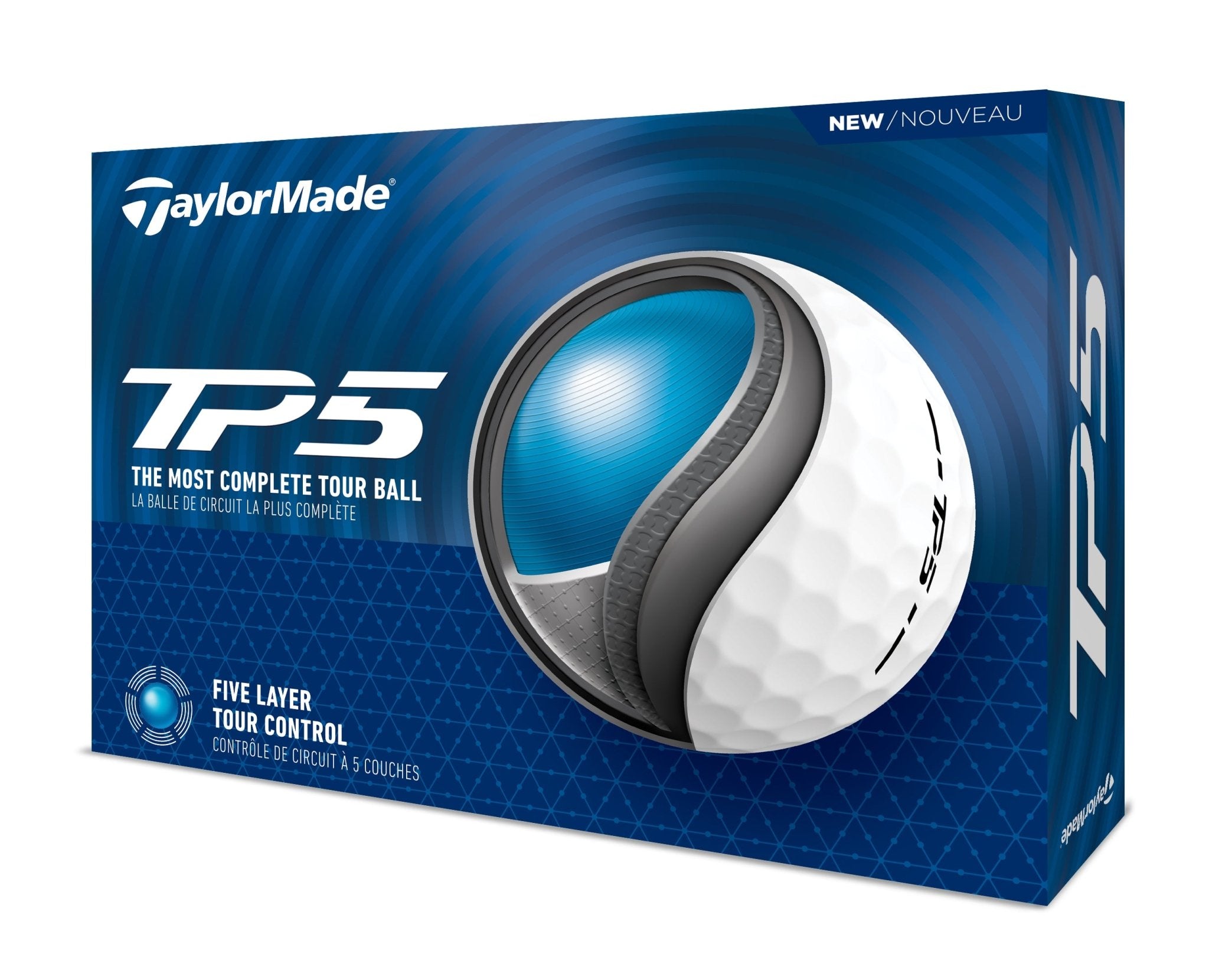 Balles de golf Taylormade - TP5 x12 Blanc - Horslimits - balles de golf