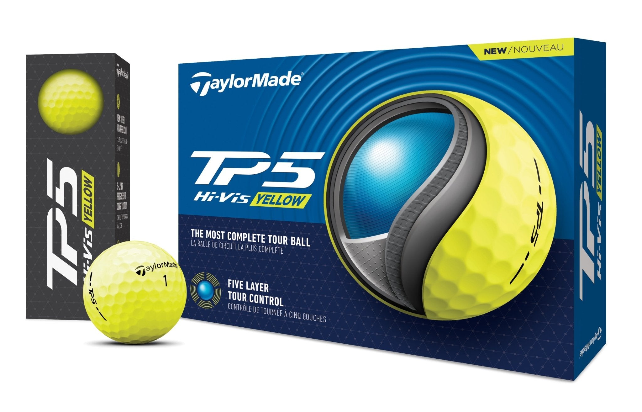 Balles de golf Taylormade - TP5 x12 Jaune - Horslimits - balles de golf