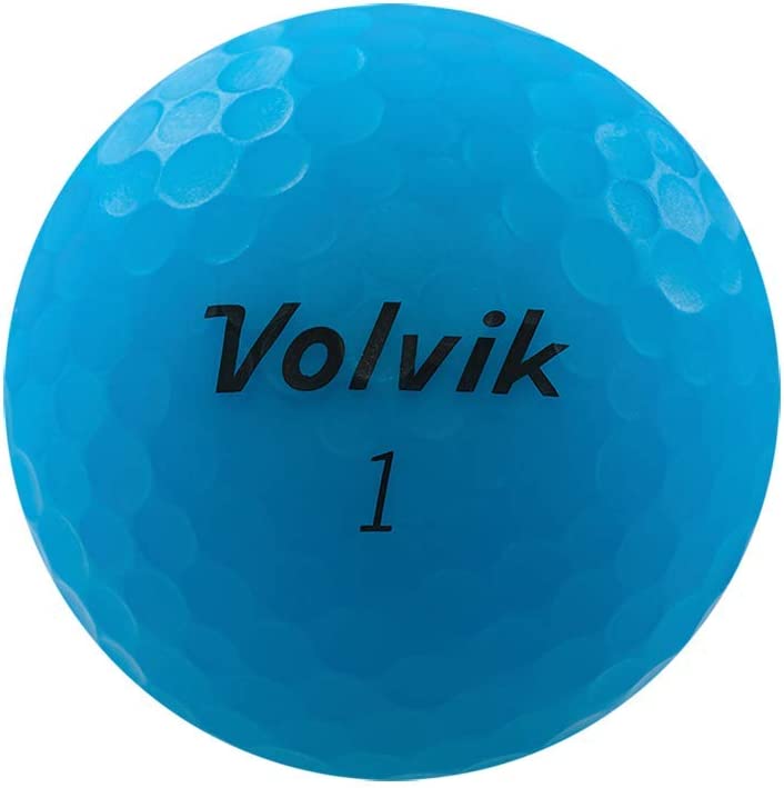 Balles de golf Volvik -Vivid Matte x12 Bleu - Horslimits - balles de golf