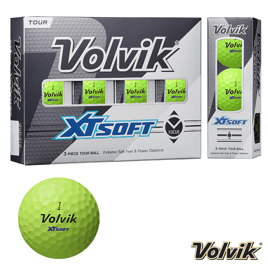 Balles de golf Volvik -XT Soft x12 Vert - Horslimits - balles de golf