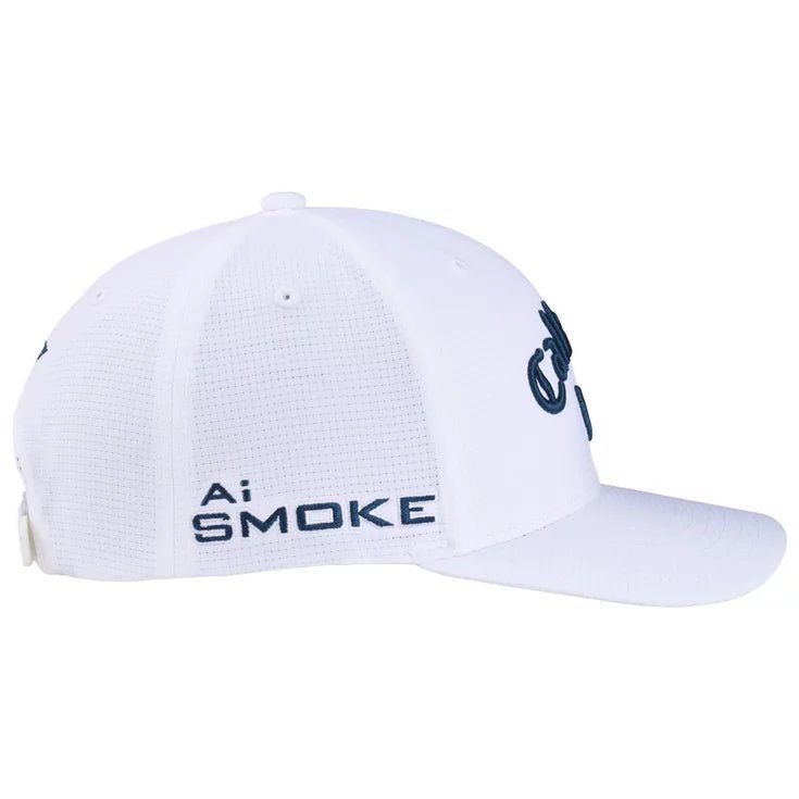 Casquette Callaway Golf TA Performance Pro Blanche / Bleu - Horslimits - balles de golf