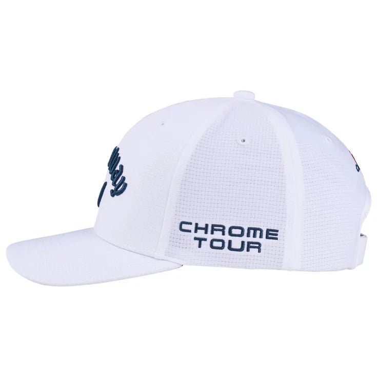 Casquette Callaway Golf TA Performance Pro Blanche / Bleu - Horslimits - balles de golf