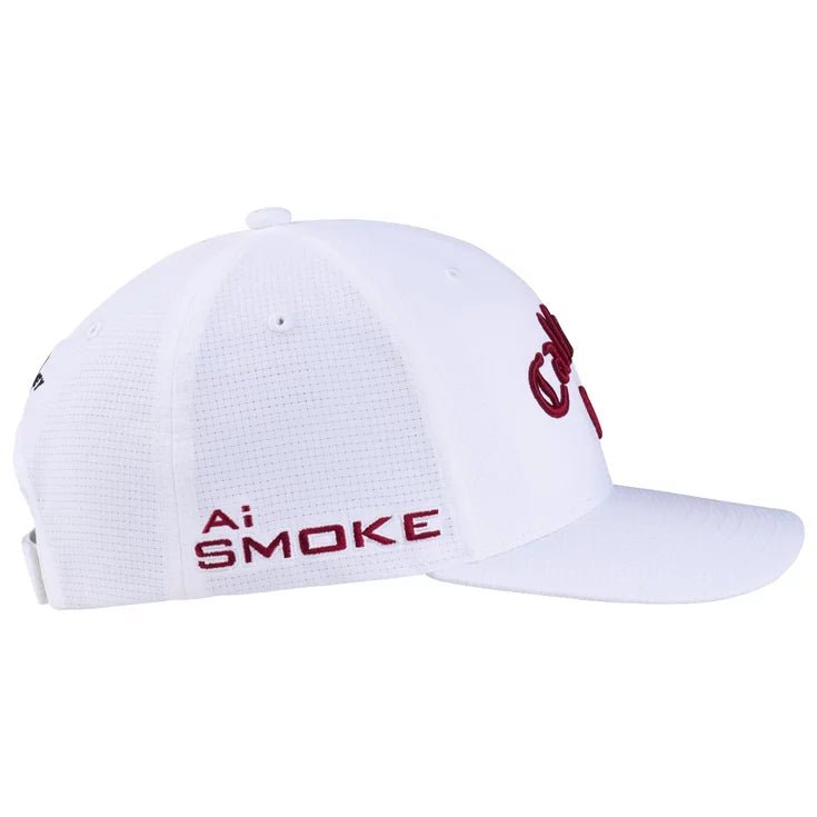 Casquette Callaway Golf TA Performance Pro Blanche / Rouge - Horslimits - balles de golf
