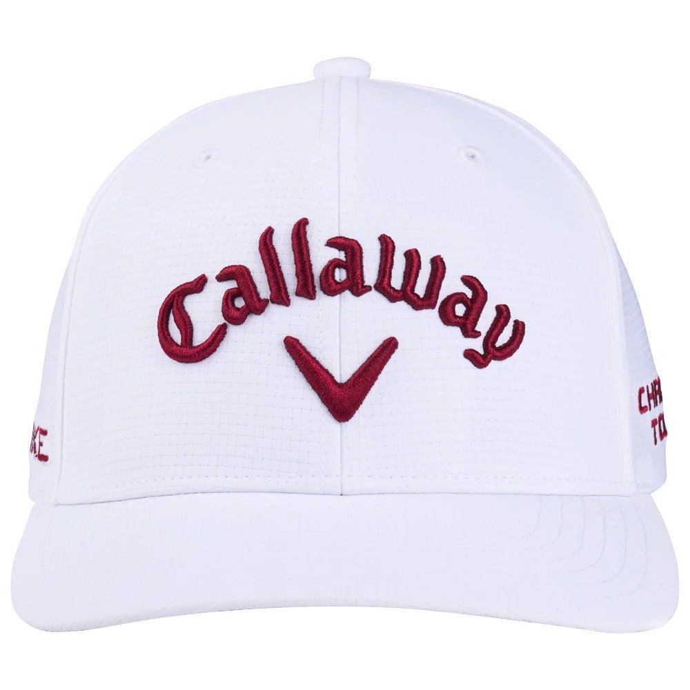 Casquette Callaway Golf TA Performance Pro Blanche / Rouge - Horslimits - balles de golf