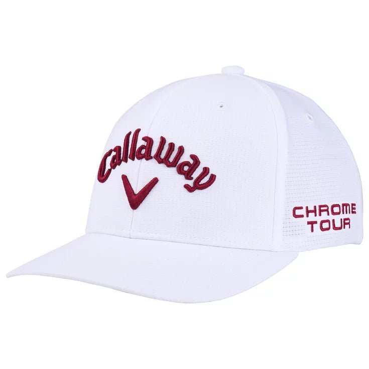 Casquette Callaway Golf TA Performance Pro Blanche / Rouge - Horslimits - balles de golf