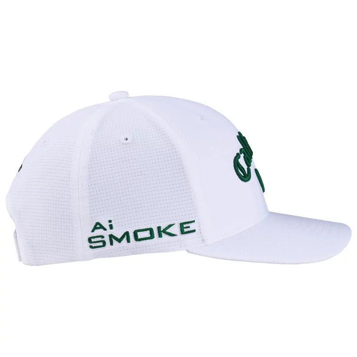 Casquette Callaway Golf TA Performance Pro Blanche / Vert - Horslimits - balles de golf
