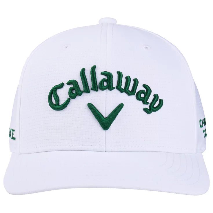 Casquette Callaway Golf TA Performance Pro Blanche / Vert - Horslimits - balles de golf