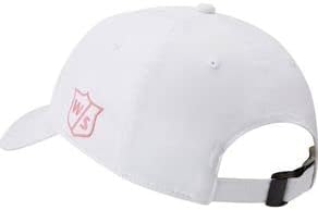 Casquette Femme Wilson Pro Tour Hat - Blanc / Rose - Horslimits - balles de golf
