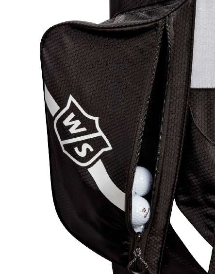 Sac de Golf - Wilson Staff - Sac trepied QS Stand Noir/Blanc - Horslimits - balles de golf