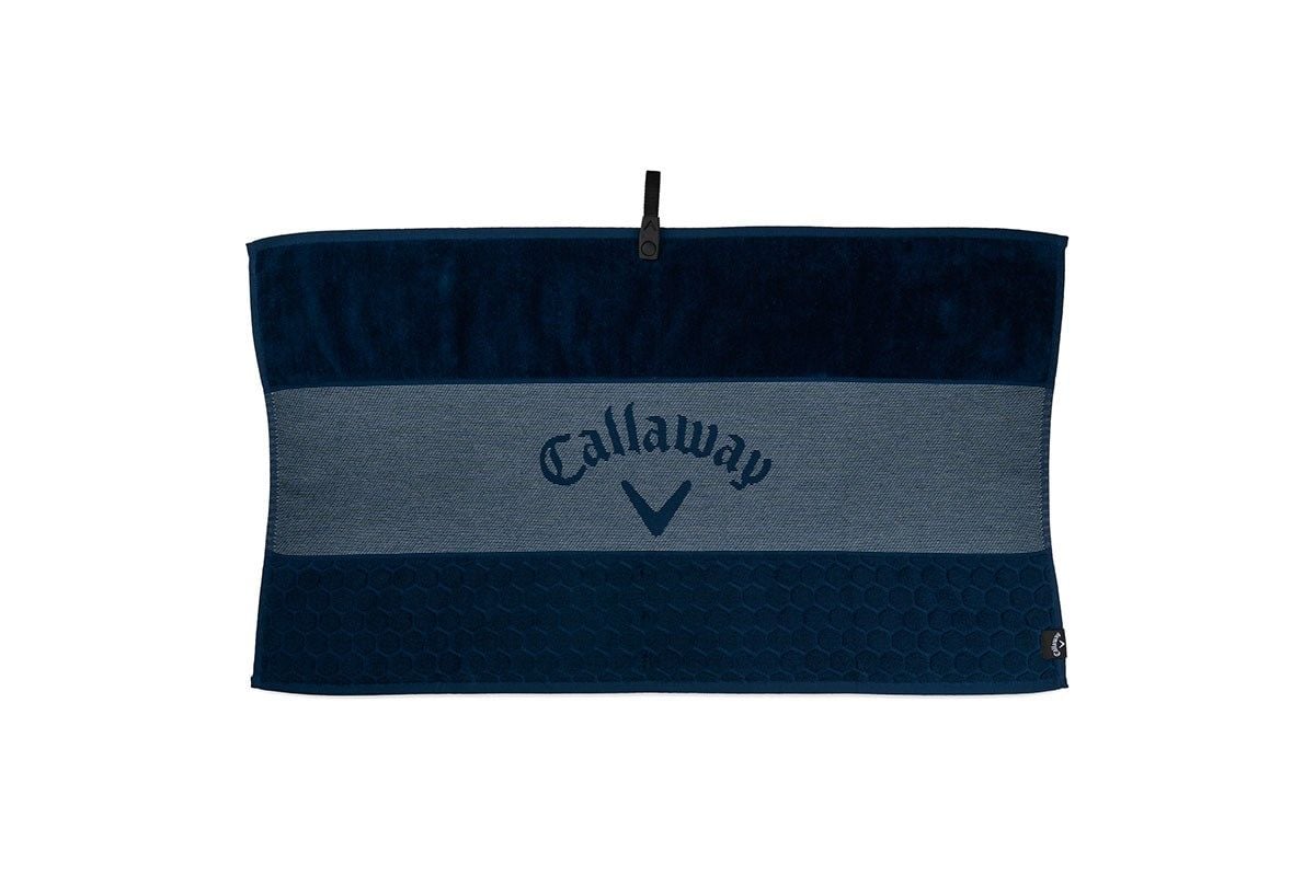 Serviette Callaway TRI-FOLD Bleu MArine - Horslimits - balles de golf