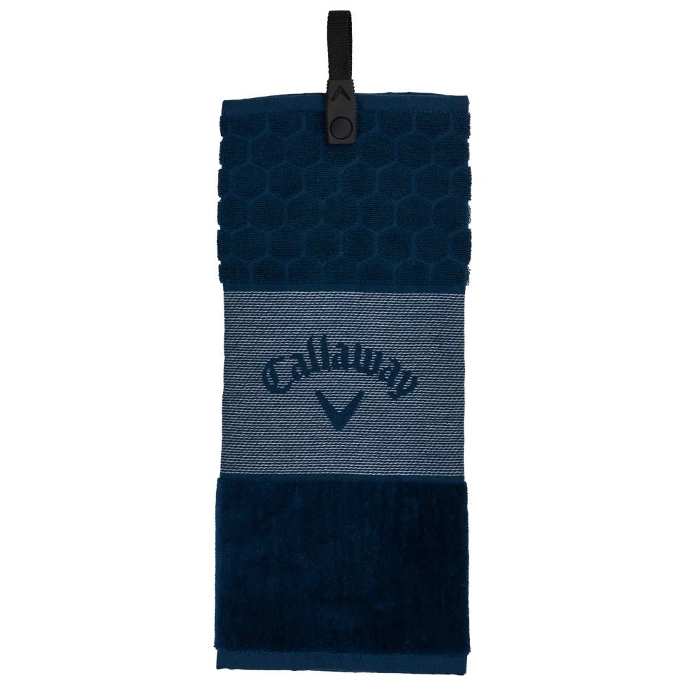 Serviette Callaway TRI-FOLD Bleu MArine - Horslimits - balles de golf