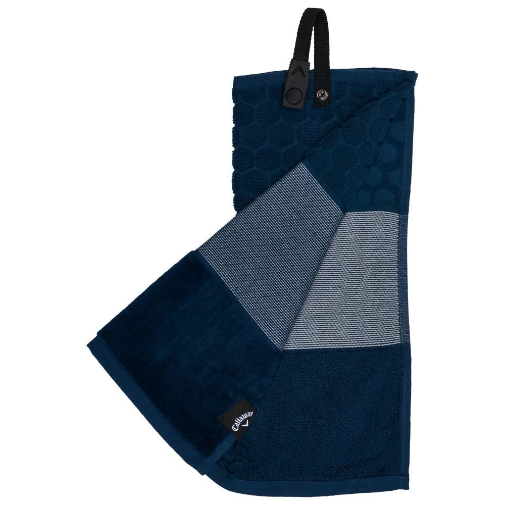Serviette Callaway TRI-FOLD Bleu MArine - Horslimits - balles de golf
