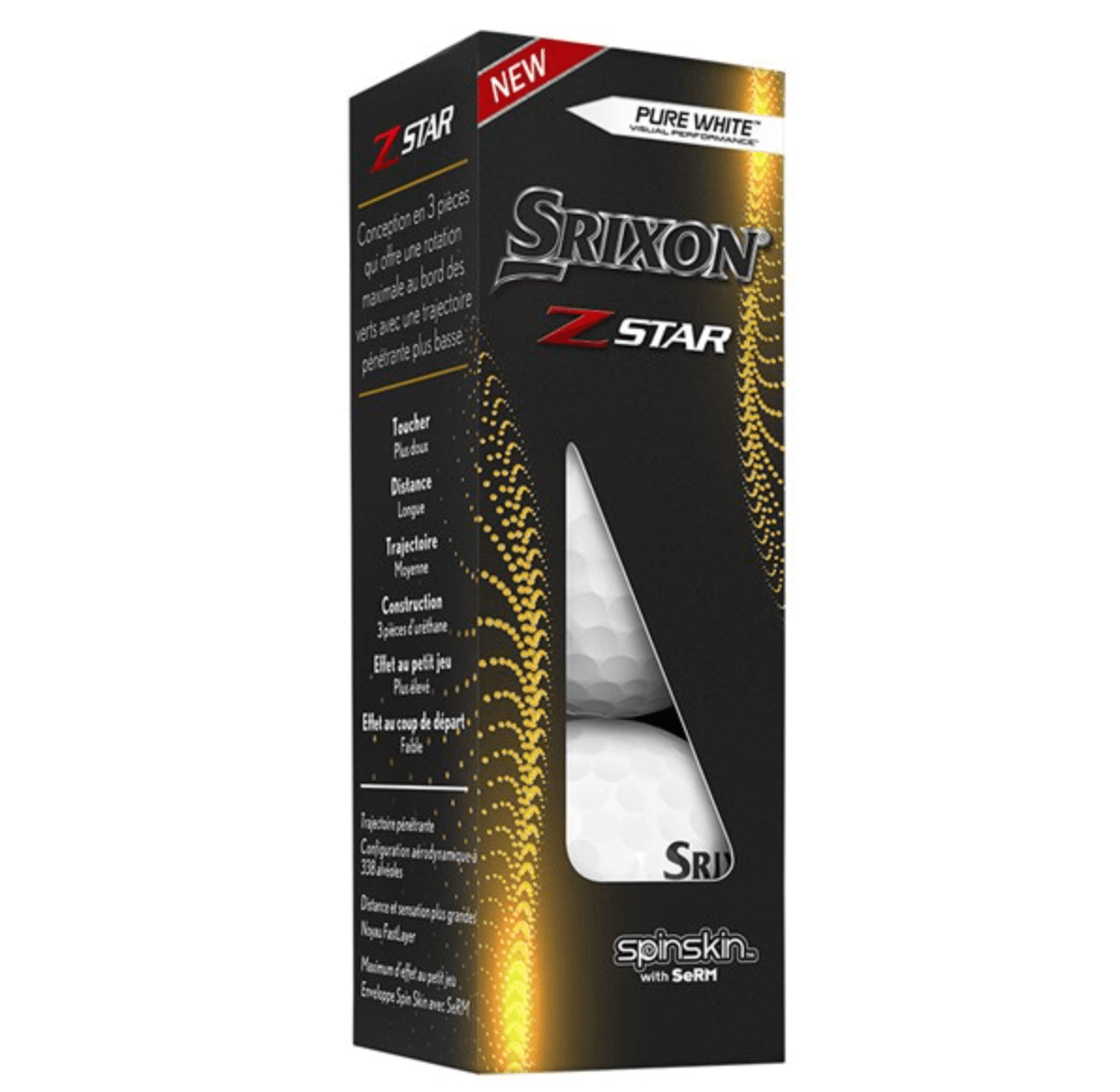 Srixon - 12 Boites de Z-Star logotées - Horslimits - balles de golf