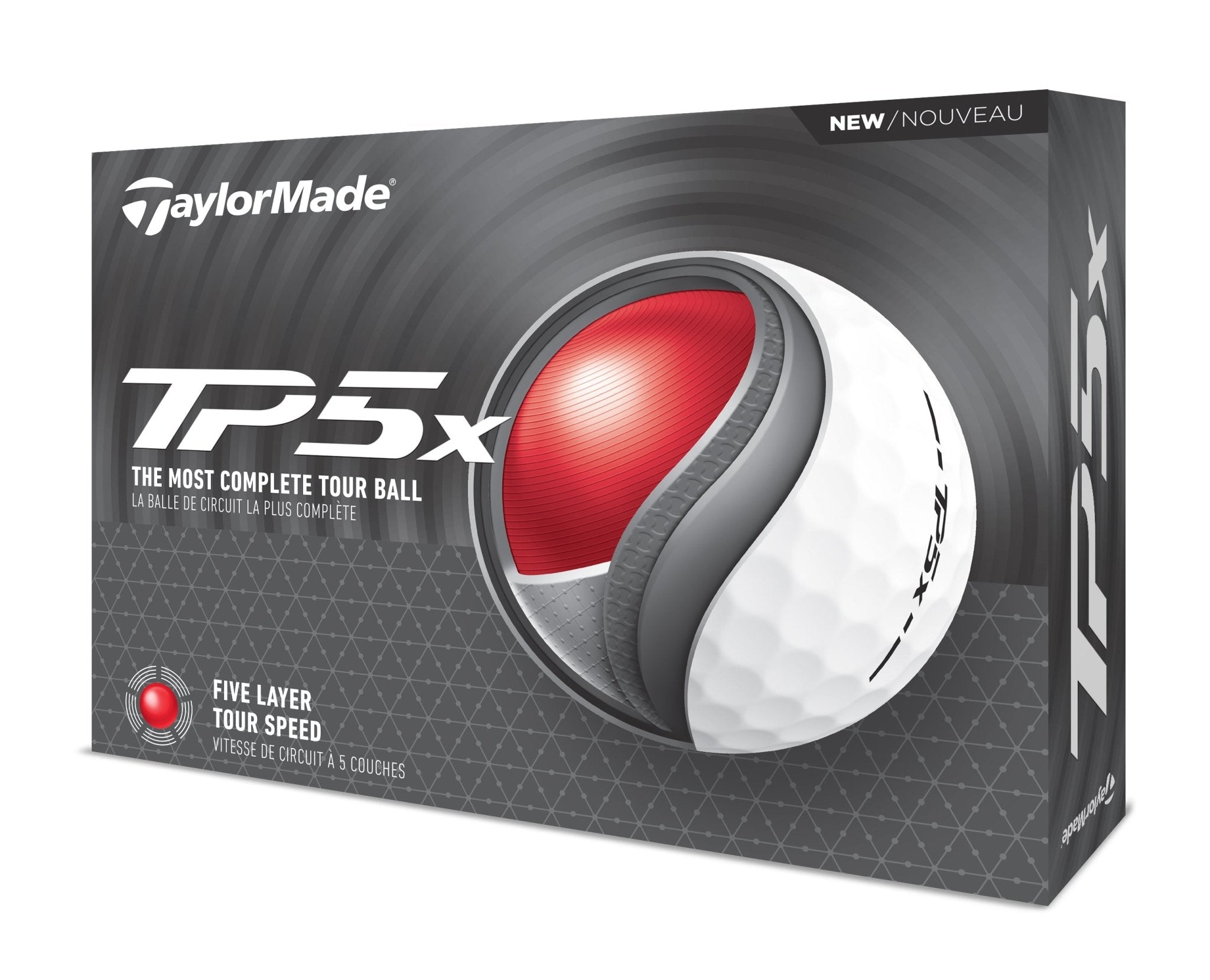 Taylormade - 12 Boites TP5 X logotées - Horslimits - balles de golf