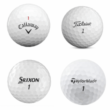 Cargar imagen en el visor de la galería, 100 Balles de golf d&#39;occasion - Mix Marques : Titleist, Srixon, Callaway...Qualité AAA - Horslimits - balles de golf
