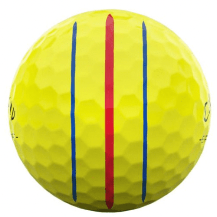 12 Balles de golf d'occasion - Callaway Triple track Jaune Qualité AAAA - Horslimits - balles de golf
