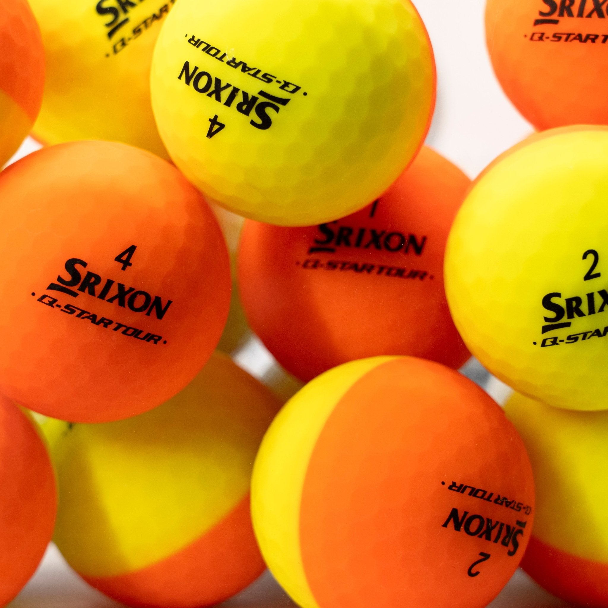 12 Balles de golf d'occasion - Srixon Q - star Divide Qualité AAAA - Horslimits - balles de golf
