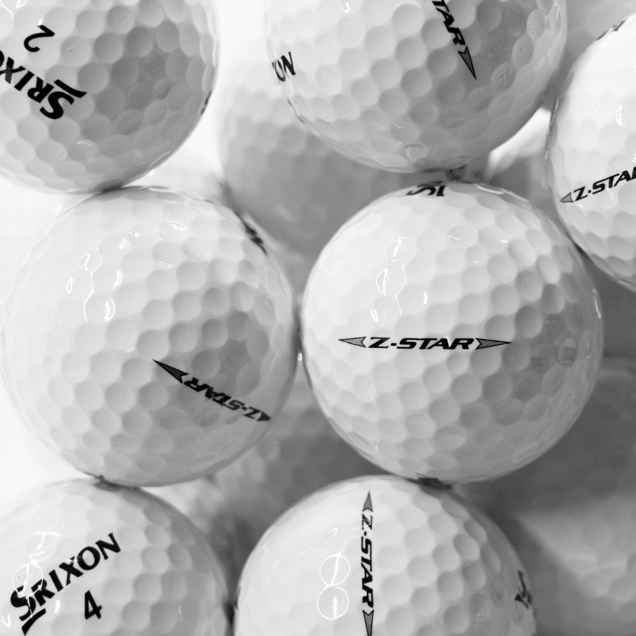 12 Balles de golf d'occasion - Srixon - Z Star - Horslimits - balles de golf