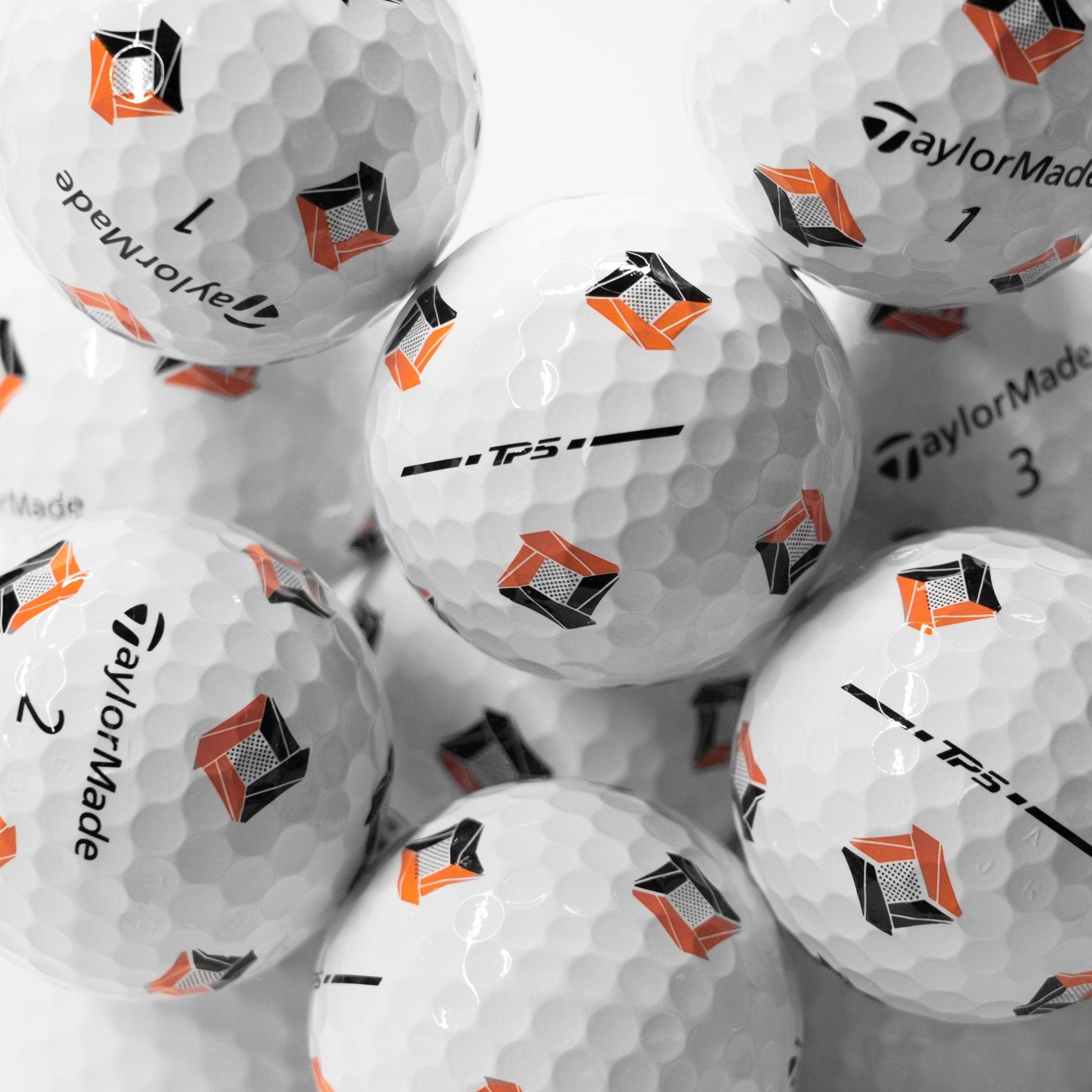 12 Balles de golf d'occasion - Taylormade TP5 (X) PIX Qualité AAAA - Horslimits - balles de golf