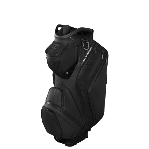 Bolsa de golf - Wilson Staff - Bolsa de carrito Alpine - Negro/Rojo