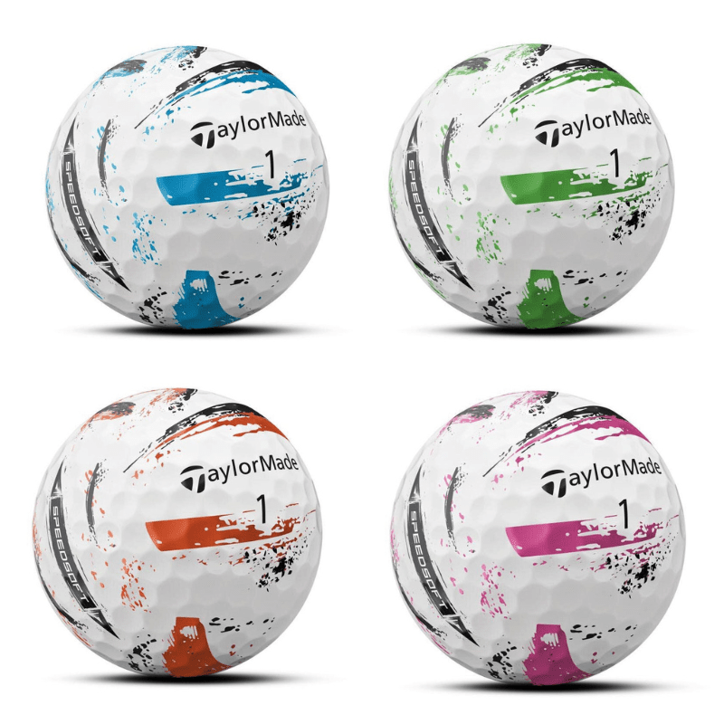 25 balles de golf d'occasion Taylormade - Speed soft ink Qualité AAAA - Horslimits - balles de golf