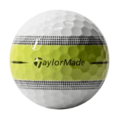 25 balles de golf d'occasion Taylormade - Tour Response Stripe jaune - Horslimits - balles de golf